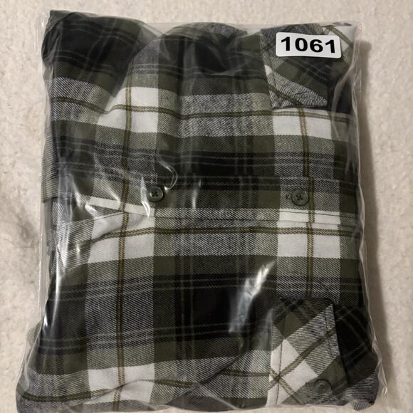 Molokai Surf Company‎ Flannel Hoodie XXL 2XL Black Green - Picture 8 of 8